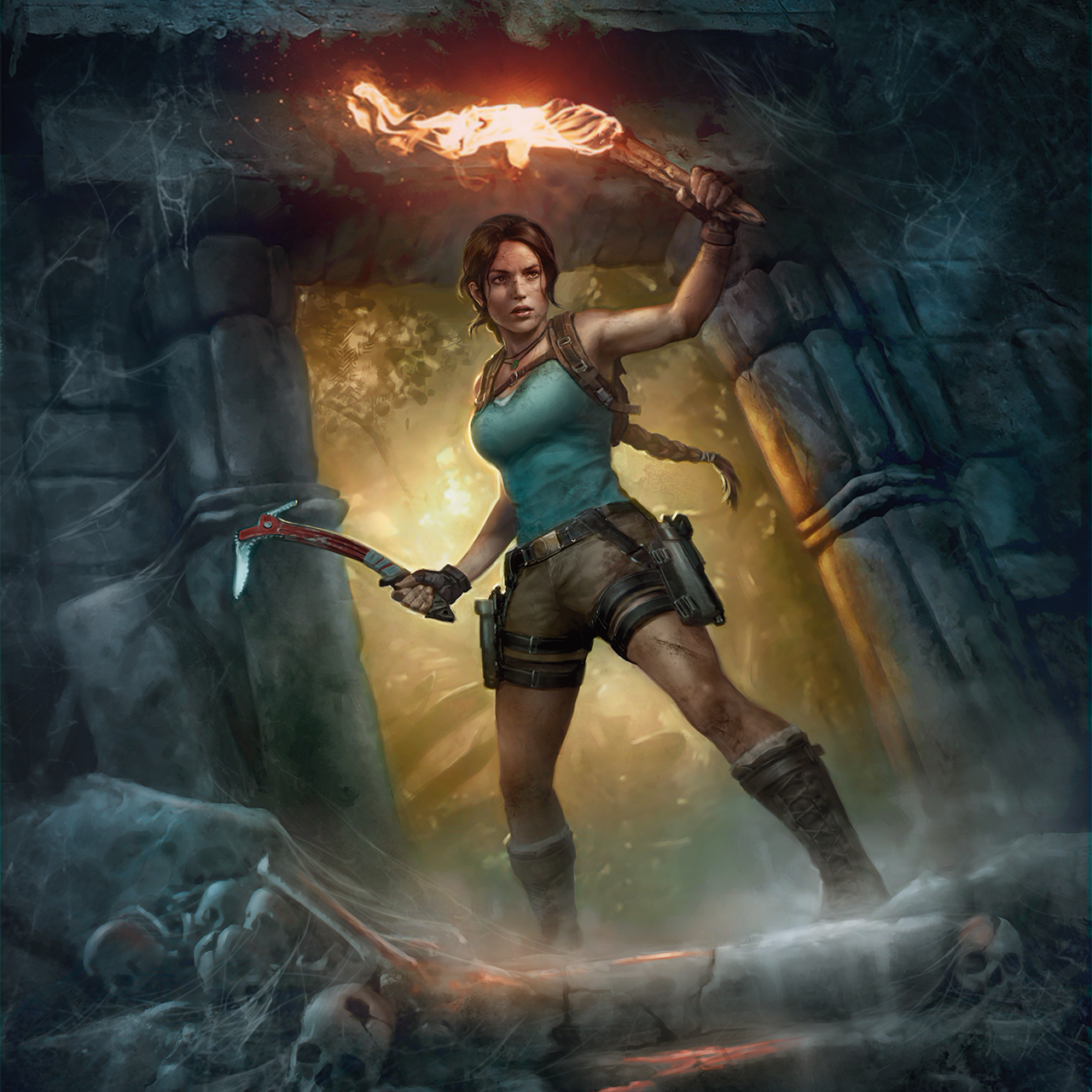 Art from Tomb Raider Magic Secret Lair